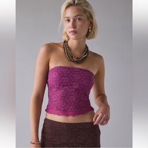 Kimchi Blue Kori Lace Tube Top